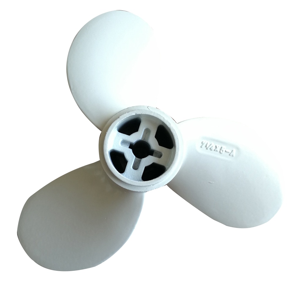 2HP 7 1/4 X 5 A Rotating Boat Propeller Ship Outboard Easy Install Marine Motor Parts Replacement Aluminium Alloy For Yamaha