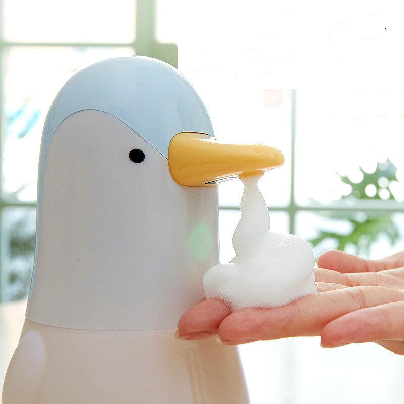 Automatic Foam Soap Dispenser,Cartoon Induction Liquid Hand Washing Machine,USB Charge,Intelligent Foam Hand washing