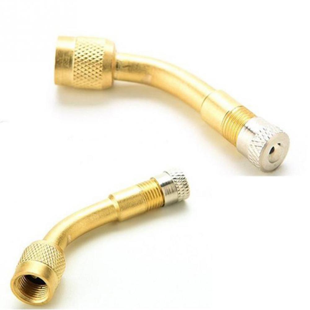 Bicycle Tire Valve Adapter Valve Extenders Tyre Schrader Valve Extension Adaptor 45/90/135 Degree For Car Motorcycle Bike Truck