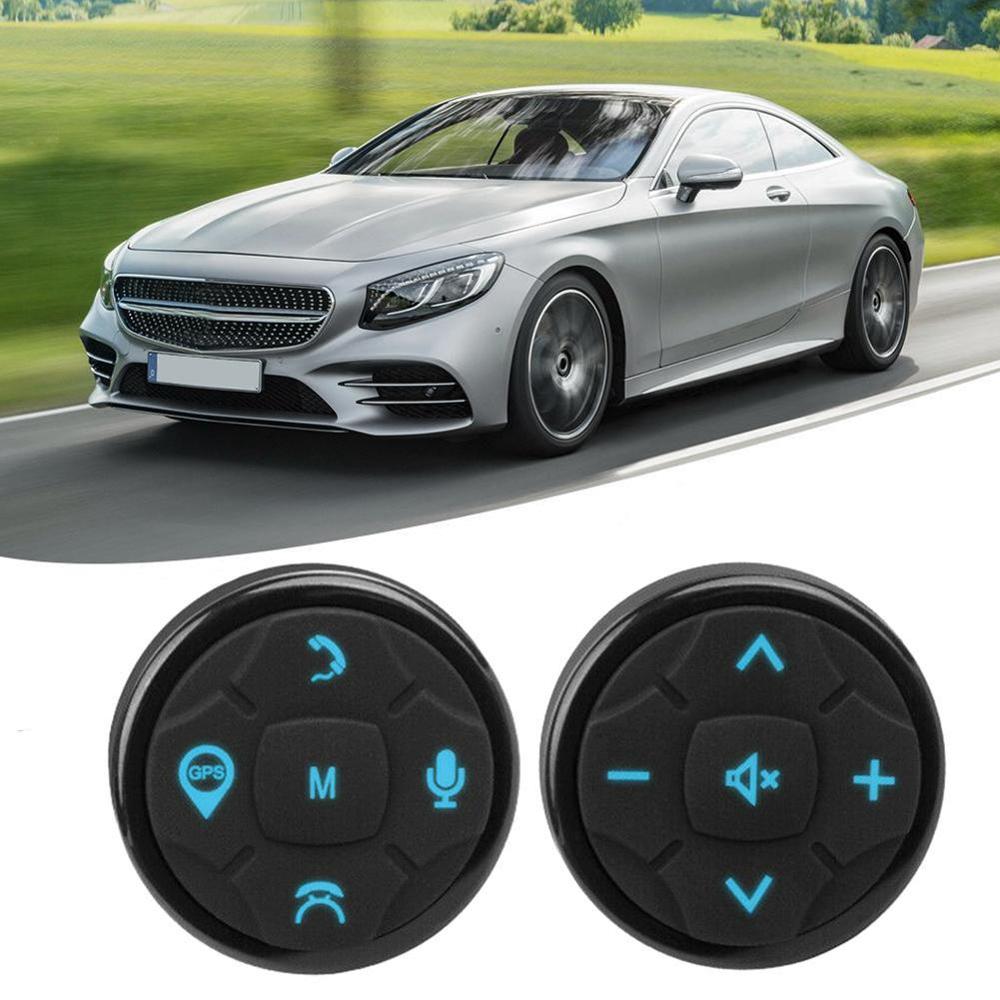Universal Car steering wheel remote control Controller Music DVD Key Control Navigation 10 Buttons Remote GPS Radio Wireles K4H6