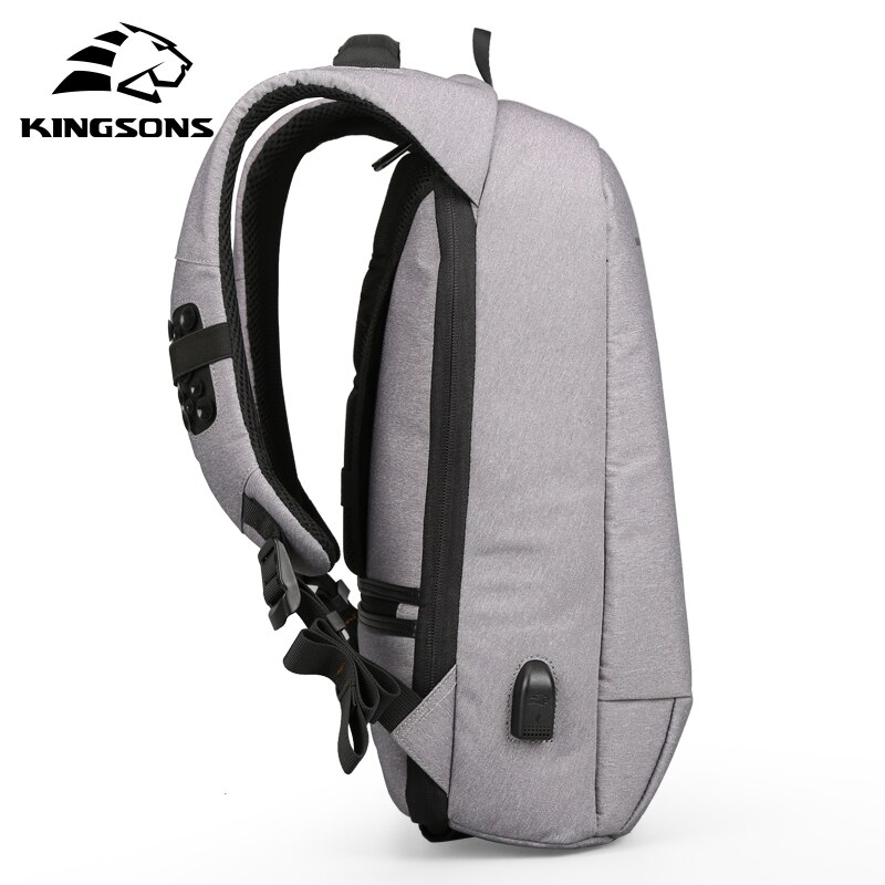 Kingsons Rucksack Männer Rucksack 15,6 zoll Laptop Zurück pack Schulter Tasche Reise Bagpack Schule Tasche Rucksack Knapsack