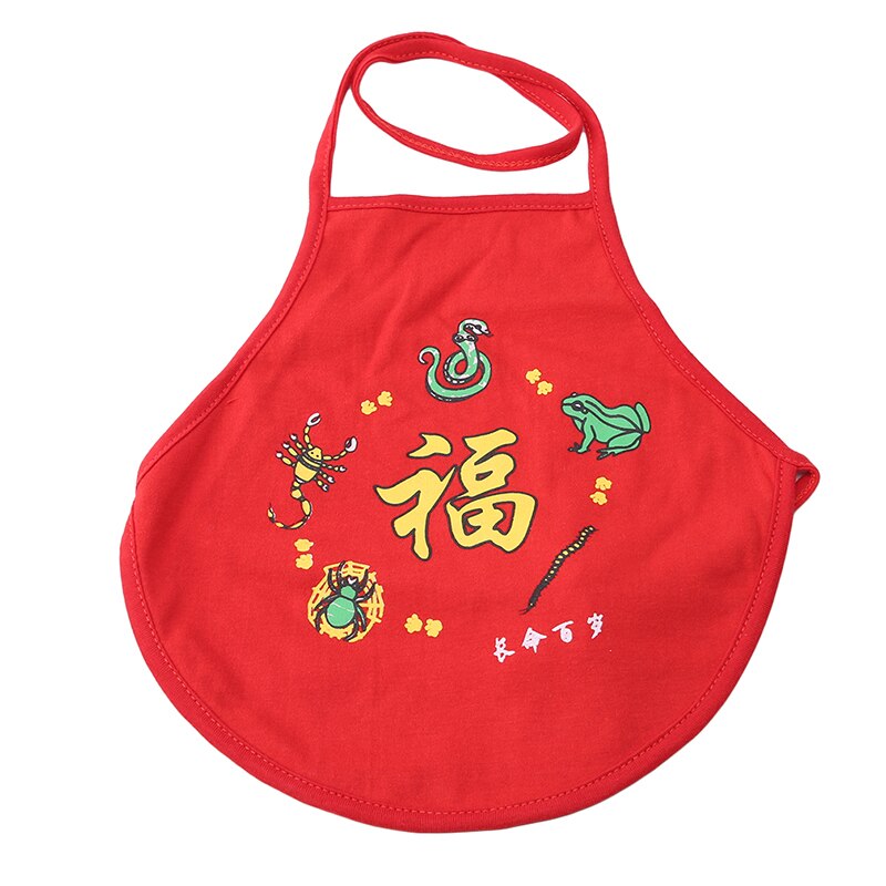 chinesische Klassische rot Bauch Schürze Geeignet Für Neugeborenen Kleidung Sommer 0-3 Jahre Alte Baby: rot Fu 73