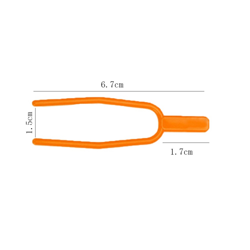 Tuin Gereedschap 100pc Plastic Plant Clips Uitlopers Bevestiging Bevestiging Armatuur Klem Aardbei Vork Landbouw Clip