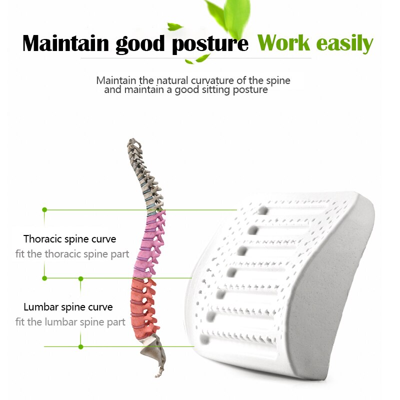 SB Natürliche Latex Kissen Gesundheit Pflege Wirbeln Orthopädische Physiotherapie Negative ionen Neck Massage Kissen Für Frauen