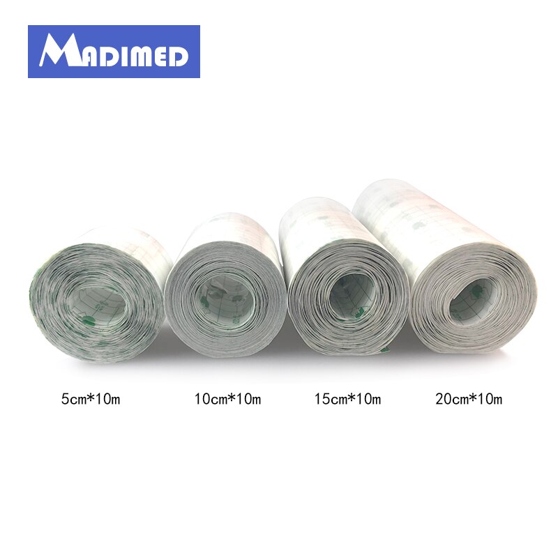 Waterproof Transparent Adhesive Wound Dressing Fixer Plaster Fixomull Stretch PU Film Roll Fixation Transparent Tape PU film