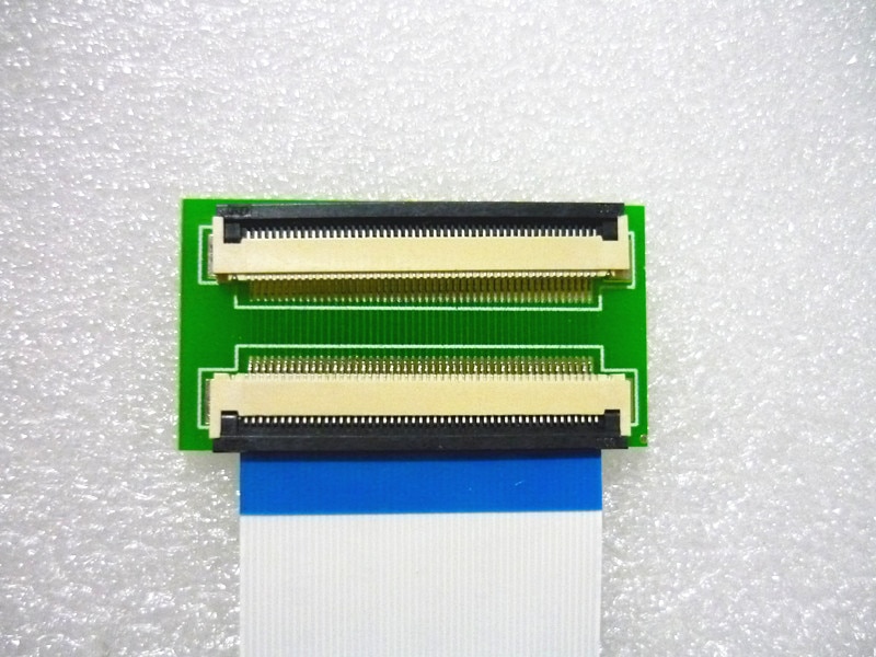 50 -pins  to 50- pins 0.5mm- connector adapter met verlengkabel ffc verlengsnoer