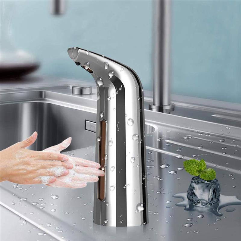 400ml ABS distributeur de savon automatique capteur sans contact distributeur de savon liquide distributeur de liquide lavage des mains Gel bouteille salle de bains cuisine
