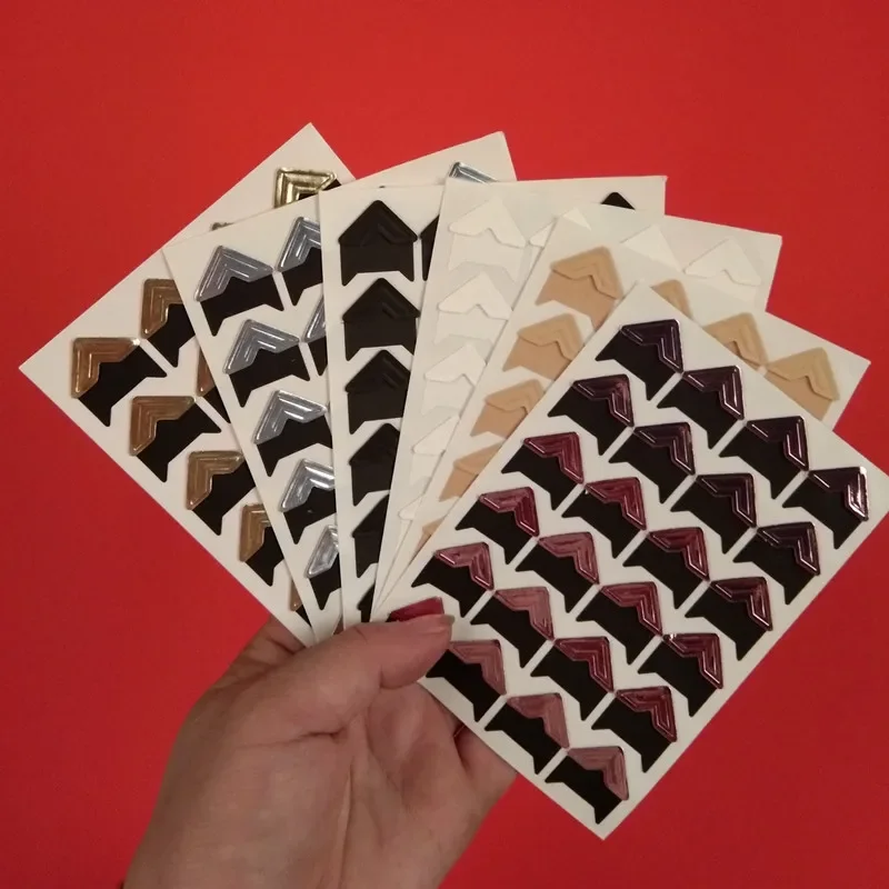 DIY Photo Album Frame Decoration, Scrapbooking Protect Stickers, 5 Sheet Sticker Paper