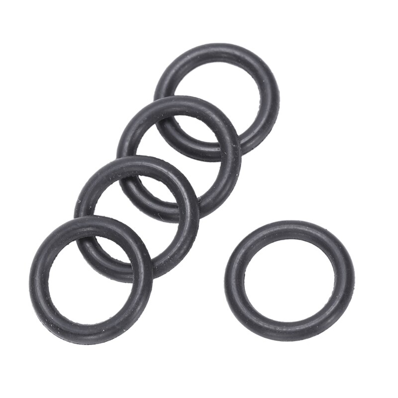 10 Pcs 13 Mm X 2 Mm Flexibele Rubber O Ring Seal Ringen Zwart