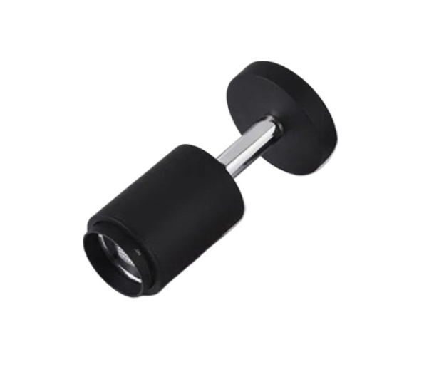 Led pista de luz lâmpada do teto luminária pista iluminação ferroviário luzes ponto led pista ferroviário holofotes loja roupas iluminação para casa: Azul / 5w / Preto