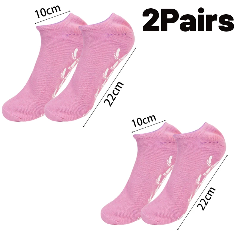 Mascarilla hidratante de silicona, calcetines, exfoliantes reutilizables, guantes protectores antigrietas, herramientas para eliminar la piel muerta seca, cuidado de los pies y las manos: plum