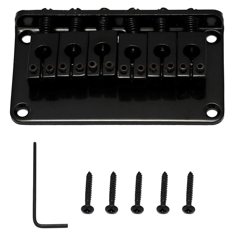 Gitaar Zadels Brug Voor Hardtail Strat/Tele Elektrische Gitaar Onderdelen Vervanging: Default Title