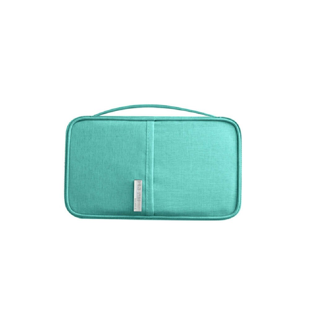 Reise Brieftasche Familie Passport Halter Kreative Wasserdichte Dokument Fall Veranstalter: Blue Small