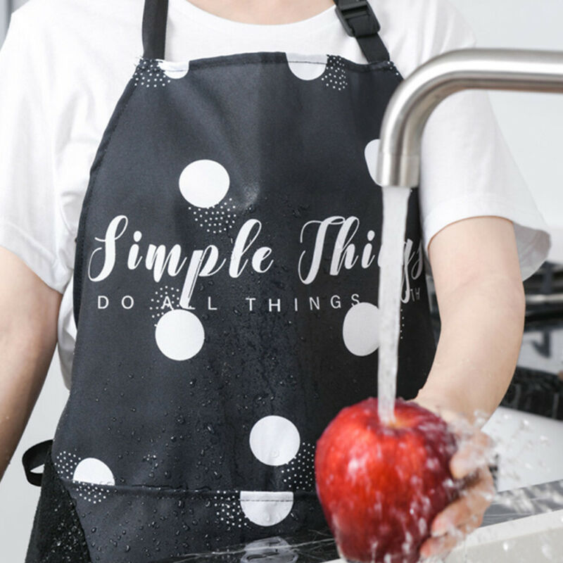 Vrouwen mannen koken keuken restaurant chef verstelbare schort jurk met zak