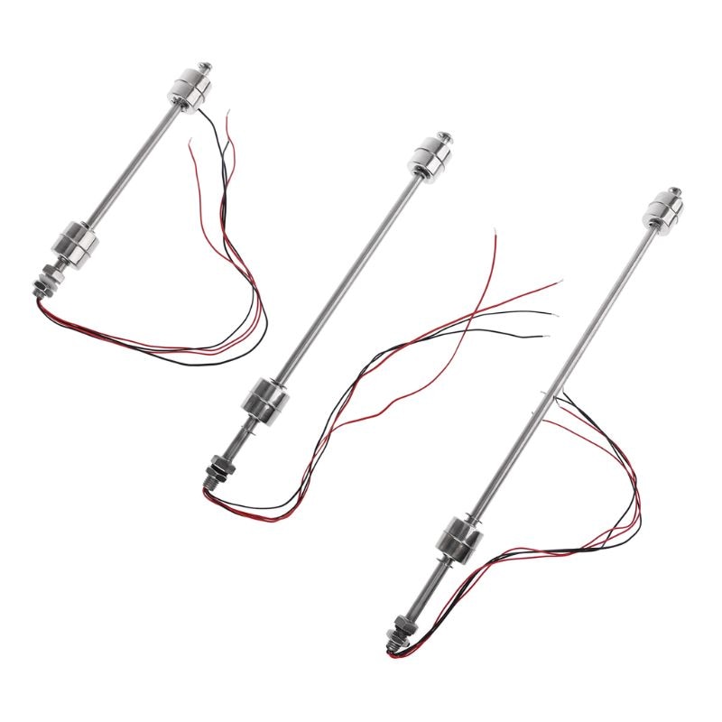 Stainless Steel Float Switch Tank Liquid Water Level Sensor Double Ball Float Switch Tank Pool Flow Sensors Whosale &