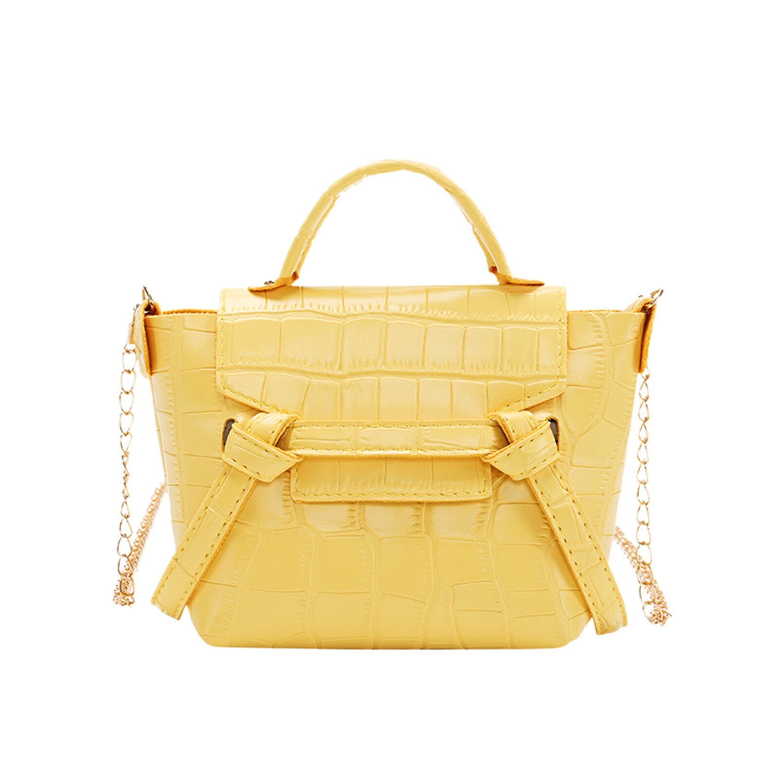 Frauen solide leder schulter tasche Frauen PU Leder Schulter Kleine zipper Crossbody Handtaschen Tote Messenger Taschen # y30: YELLOW