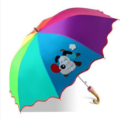 Mooie Creatieve Regen Paraplu Voor Kinderen Waterdicht Winddicht Zonnescherm Paraplu Draagbare Praktische Kinderen Paraplu