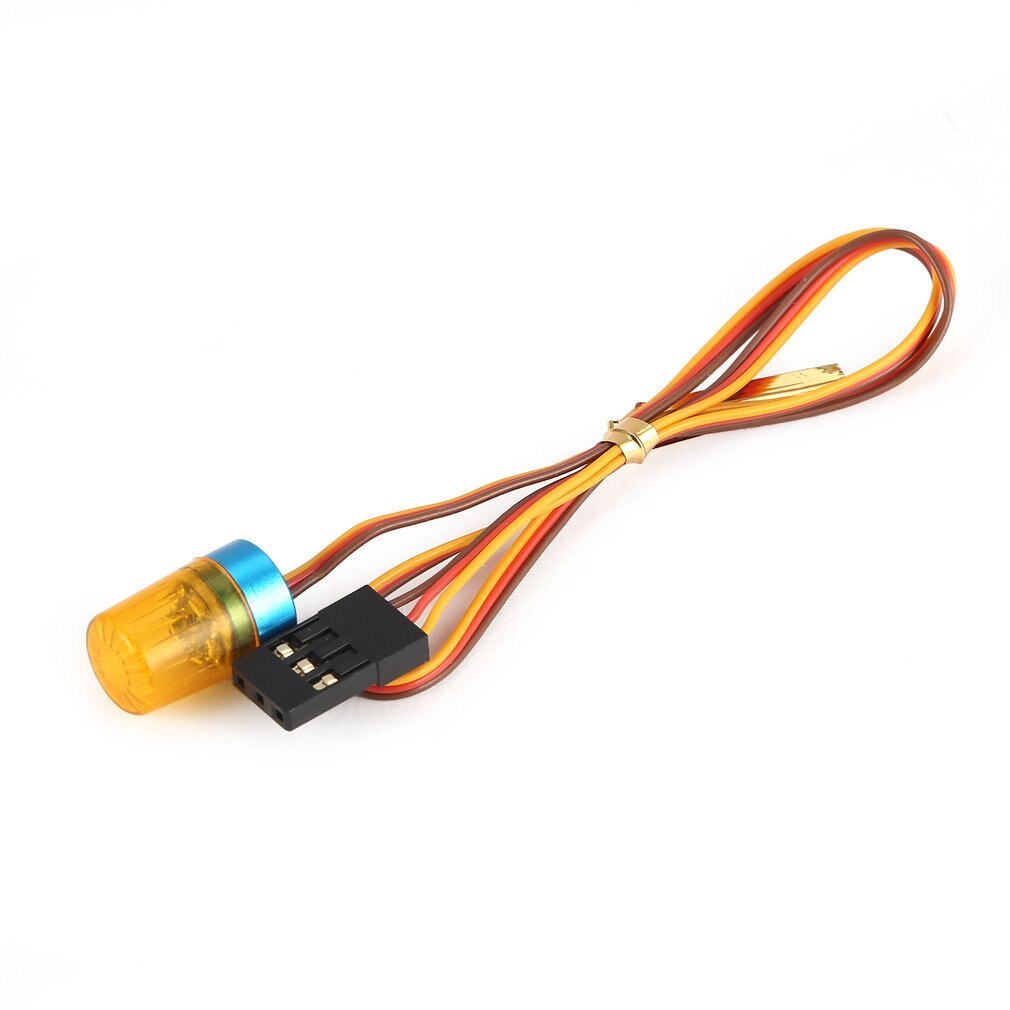 AX-511 Circular Ultra luz LED brillante estroboscópico parpadeante modo de rotación rápida y lenta RC policía bomberos ambulancia Coche