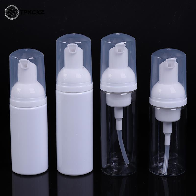 1pc 50ml/60ml annostelija saippuavaahto vaahtoava pumppupullo matkamuovi kannettava kätevä pullo tyhjä vaahtopullo 1pc