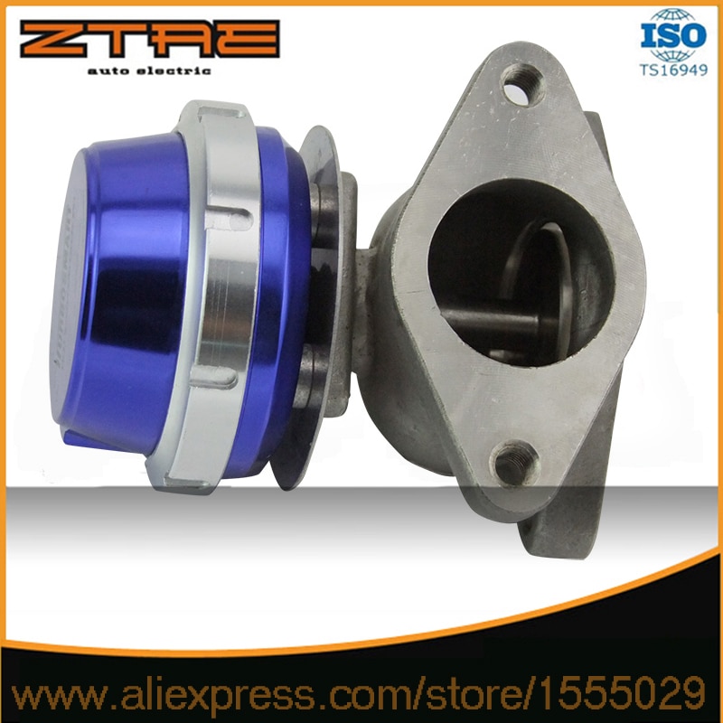 Universal Blue turbo waste gate Suitable 38MM External Wastegate Turbo Wastegate For All Turbocharged Vehicles