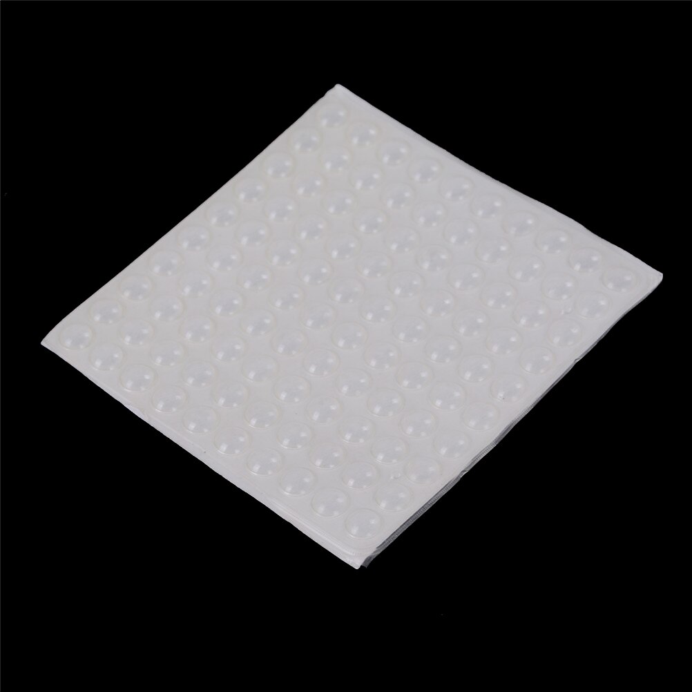 Silicone auto-adhésif caoutchouc pieds coussinet Transparent pare-chocs porte tampon auto-adhésif pieds tampons 100 pièces/lot