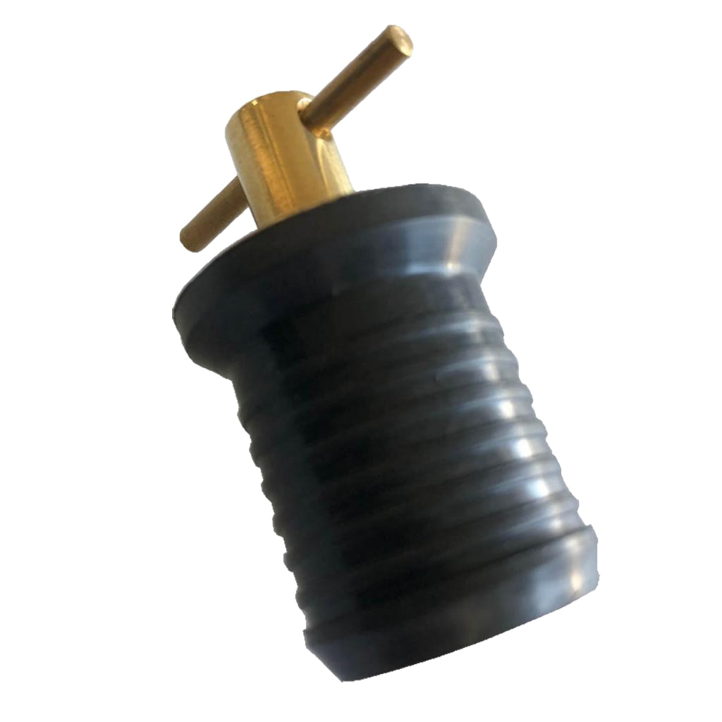 Tapón de drenaje de latón tipo Twist, enfriadores marinos de barcos, cascos, giro marino, tapón de drenaje de goma expandible con sello de neopreno