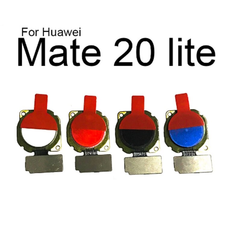 For Huawei Mate 20 Lite 20 Pro Scanner Touch Home Button Flex Cable Return Functions: Mate 20 Lite Red