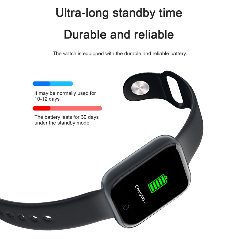T80s mais recente moda relógio inteligente monitor de freqüência cardíaca fitness rastreador corpo temperatura pulseira à prova dwaterproof água esporte smartwatch
