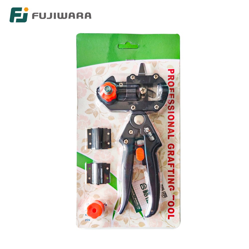 Fujiwara Enten Scharen Schaar Fruit Boom Vaccinatie Multifunctionele Bud Cutter 3 Styple Blade Tuingereedschap: SKU1