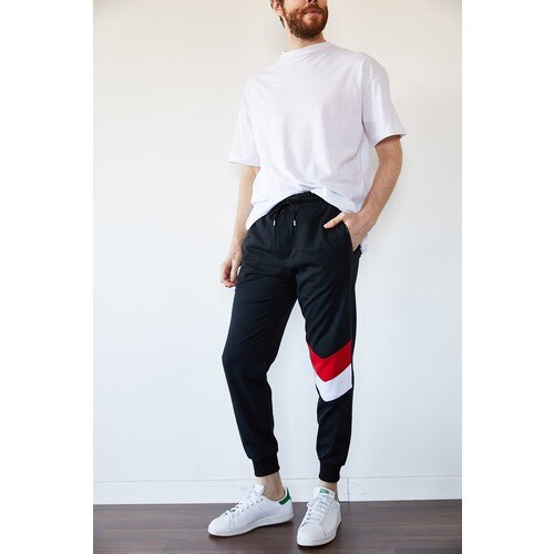 Xhan Black Series Block Garnili Sweatpants 1KXE8-44253-02