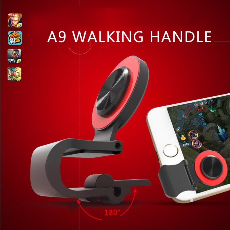 Mini Joystick A9 para teléfono móvil, pantalla táctil para juegos Arcade King&#39;s Glory