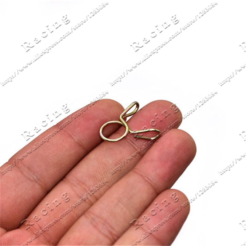 60 st bränsleledning slang slang fjäderklämma klämma 8mm or 9mm för motorcykel atv skoter