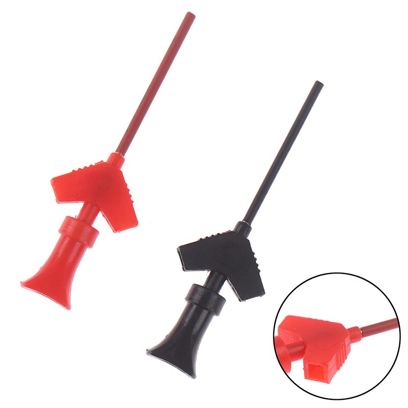 2 Stuks Mini Analyzer Testen Probe Grabber Smd Ic Test Hook Clip Jumper Probe Logic Analyzer Testen Accessoires