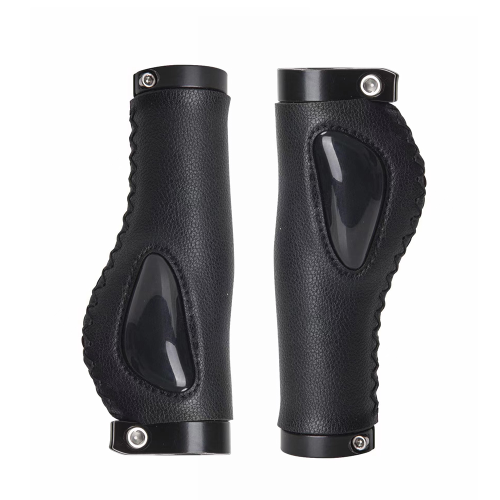 Bike Fiber Leather Grips Dead Fly Bike Grips Bike Accessories Bike Grips Brown Leather Anti-Slip Handlebar Covers: WHITE