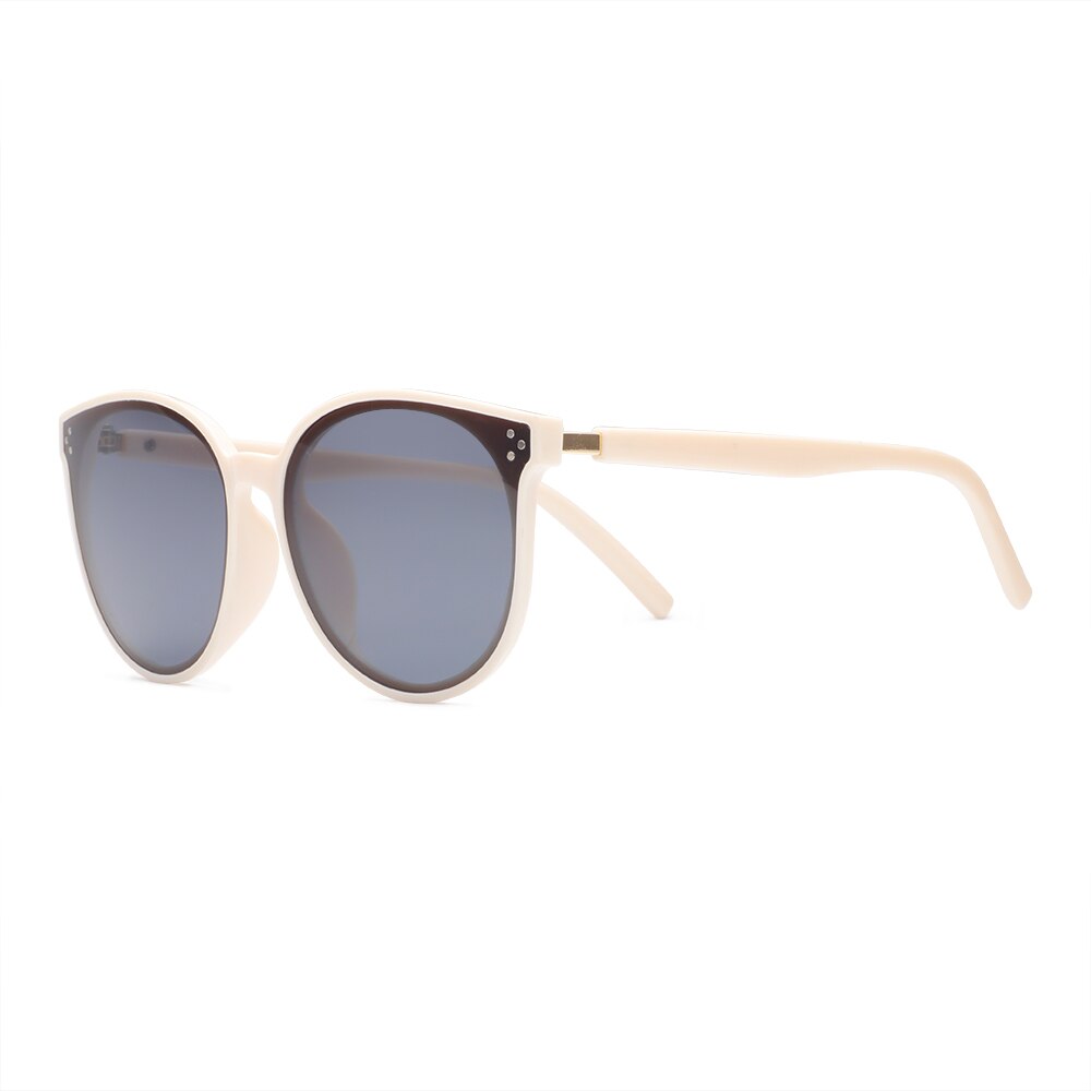 OFFRAY Cat Eye Cute Shape Children Sunglasses Plastic Wrap Frame 5 Colors 004 Acrylic Material Lenses UV400 Protection Eyewear