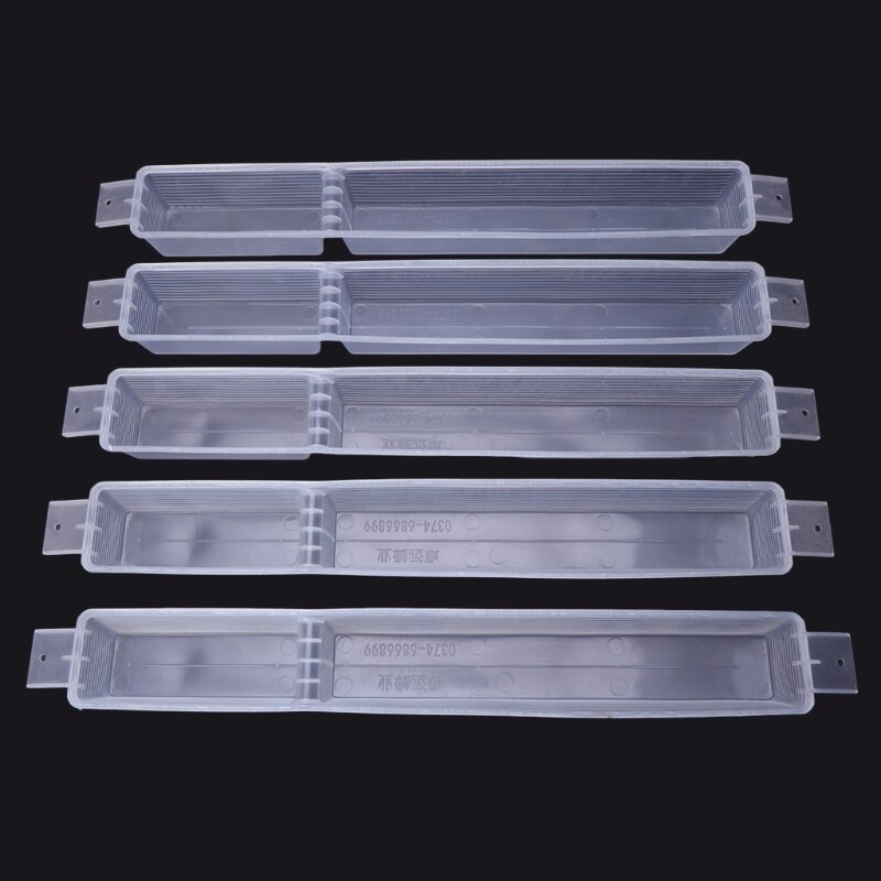 5pcs 1.5kg Bee Feeder Bees Feeding Honey Beekeeping Plastic Beekeeper Tools Supplies High Intensity Beekeeping Equipment