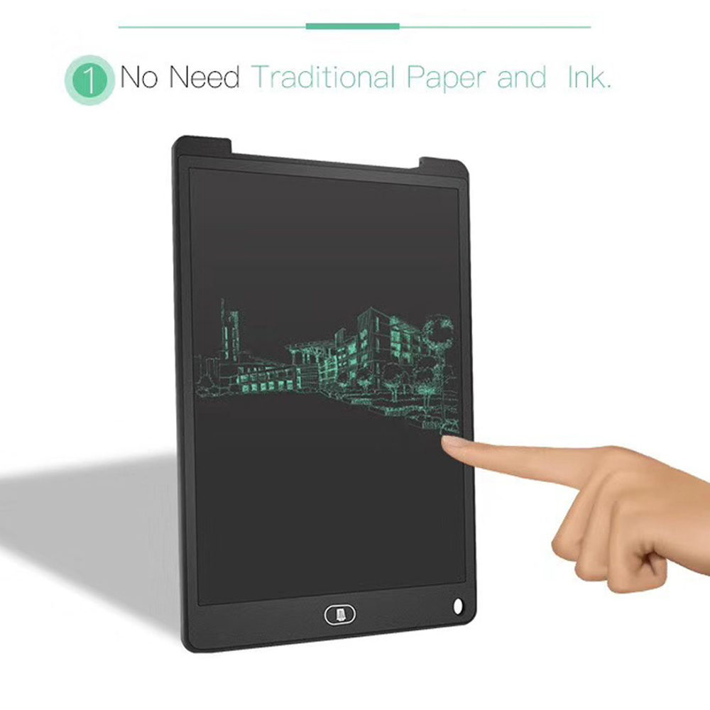 12in Writing Board LCD Electronic Memo Tablet for Elderly and Children Write to Communicate Portable Intelligent Blackboard