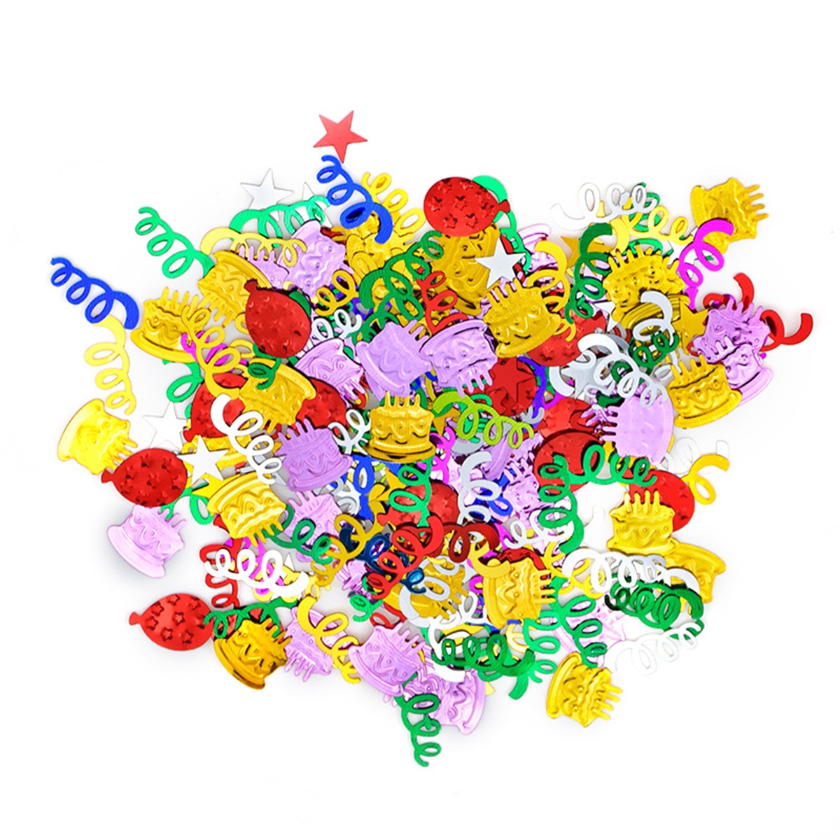 30g/Pack Glitter Confetti Decoration Happy Birthday Gold Letter Confetti for Wedding Birthday Party Table Decorations: Light Green