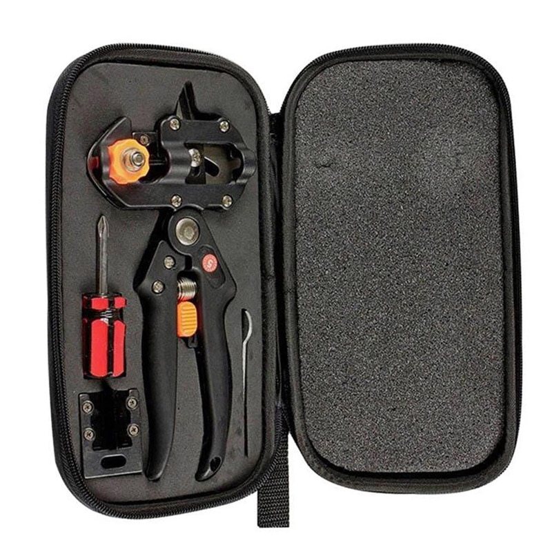 Grafting Pruner Tool Garden Fruit Tree Branch Cutter Secateur Pruning Plant Shears Grafting Scissor: Kit 3