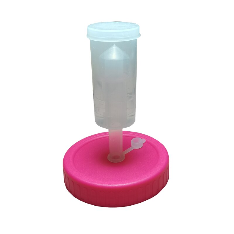 Mason Jar Lid With Airlock Mason Jar Fermenting Lid For Wide Mouth Jars For Making Kimchi, Ginger Carrots, Sauce, Sauerkraut: 4