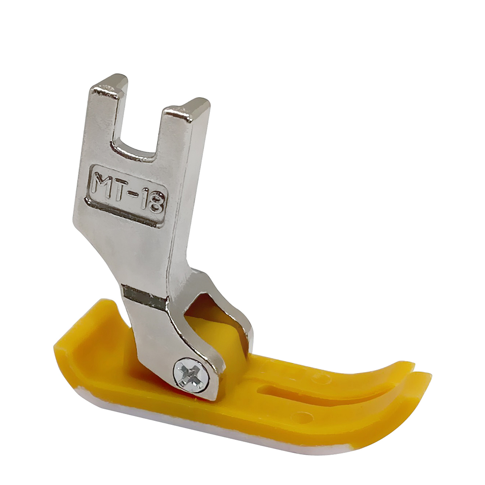 Prensatelas de goma MT-18 para Singer Brother Juki, accesorios industriales para máquinas de coser de una sola aguja: Amarillo claro