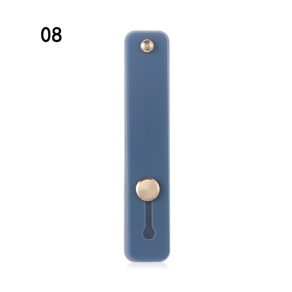 Candy Color Finger Ring Holder Silicon Phone Hand Band Holder For iPhone Wristband Strap Push Pull Grip Stand Bracket: 8