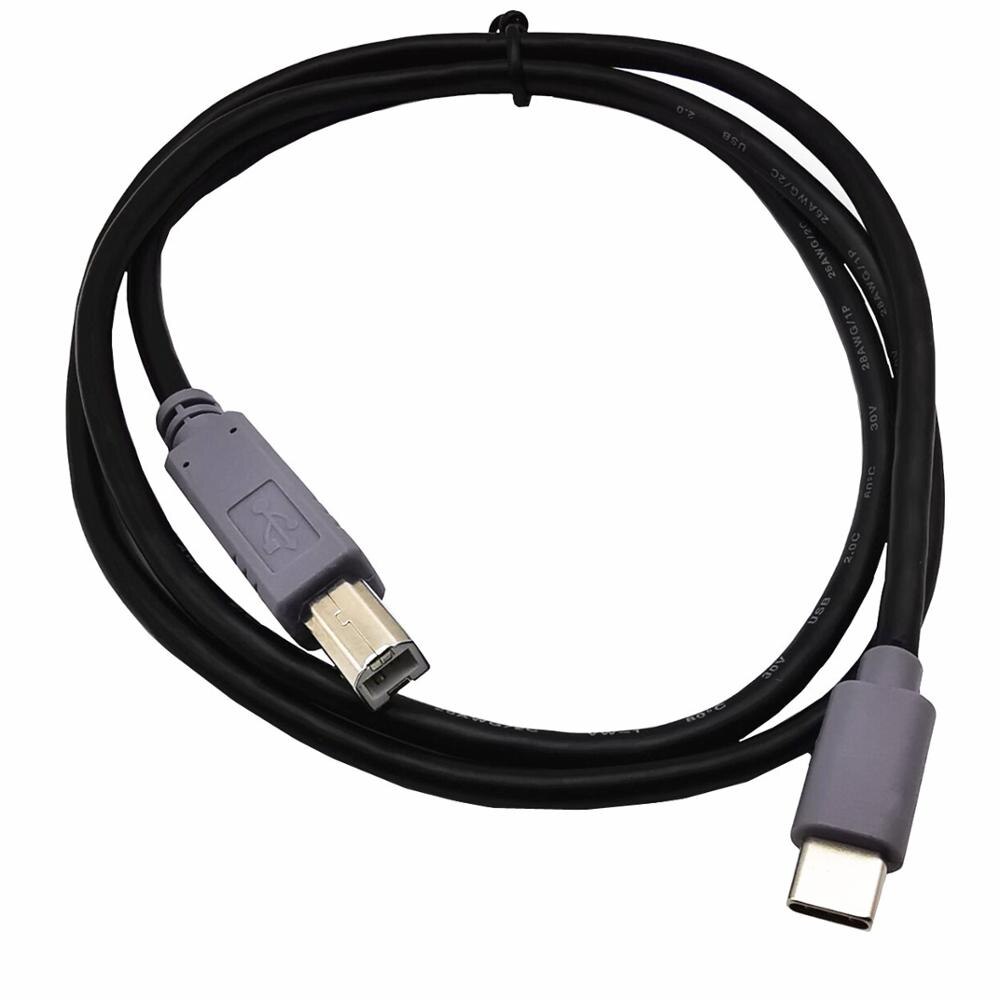 USB-C USB 3.1 Type C Male Connector to USB-B USB 2... – Vicedeal