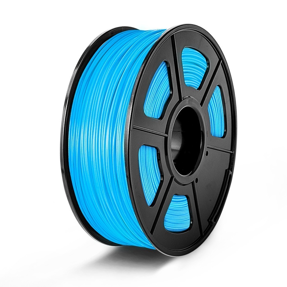 Nachtleuchtende SUNLU 3D Filament glühen in dunkel 1,75 MM PLA Filament Für 3D Drucker freundlicher Kreative Scibble Materialien 1KG: Noctilucent  Blau