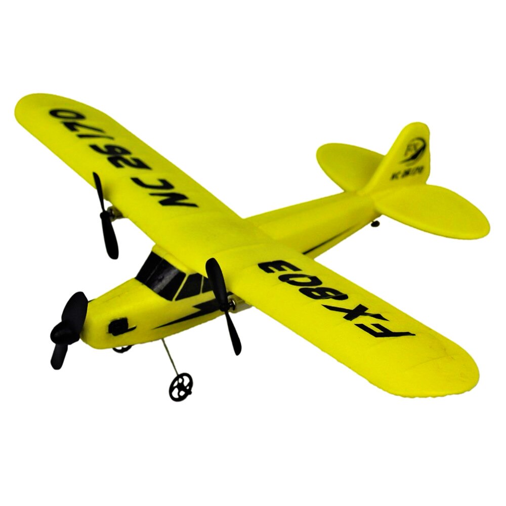 Z51 RC Plane Toy Cessna 150m Distance TRC Electric Foam Remote Control Hawker Glider LED Airplane Model 2.4G Hand Throw Wingspan