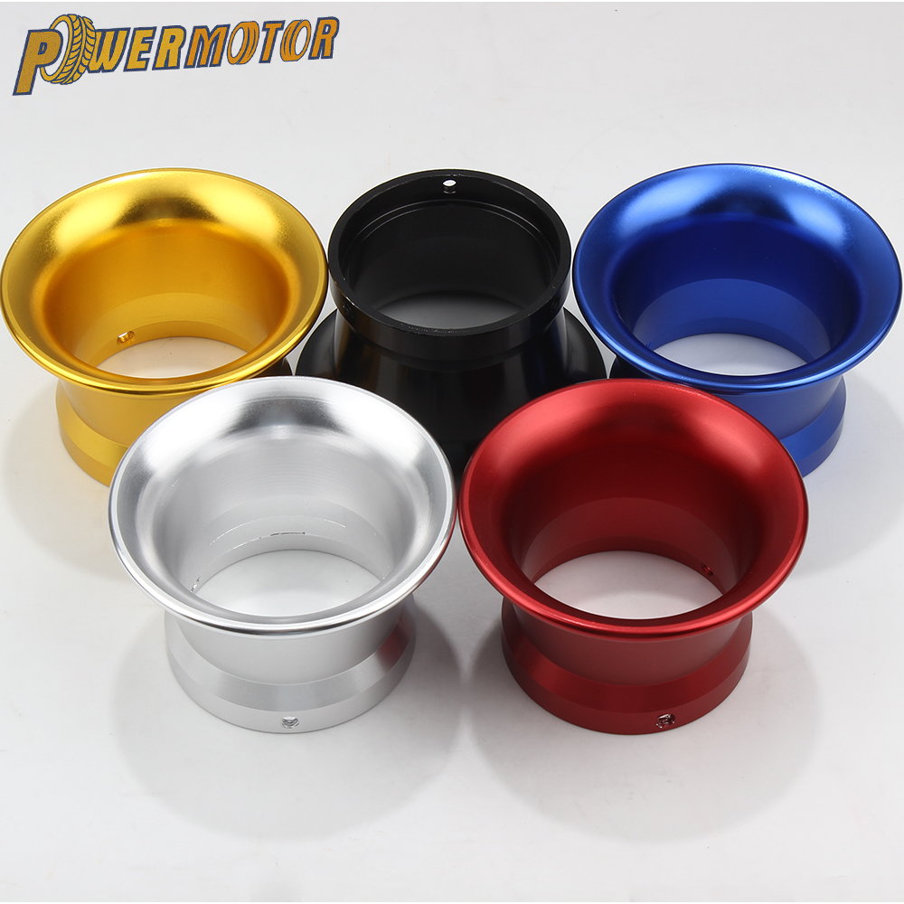 Interfaz de carburador de motocicleta, filtro de aire, bocina, copa de viento de 50mm para Keihi PWK KOSO OKO PE 21 24 26 28 30mm, Moto ATV Motocross