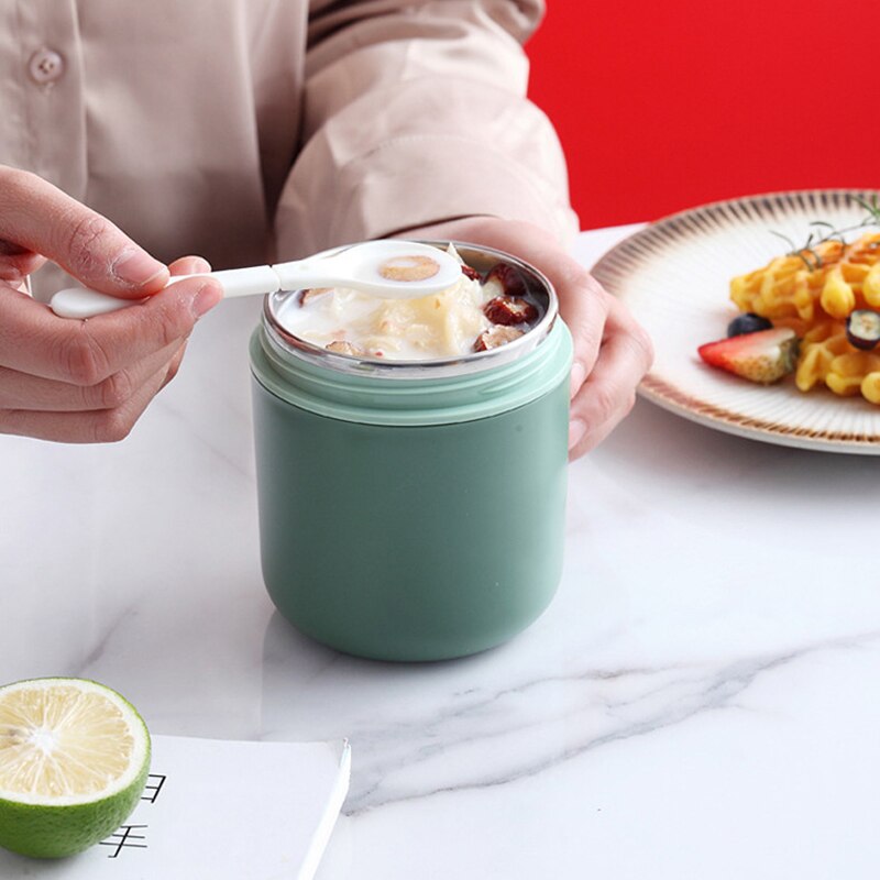 304 Stainless Steel Insulated Container Leak Proof Food Soup Container Lunch Thermoses For School Office Shaker Bottle Drinkware