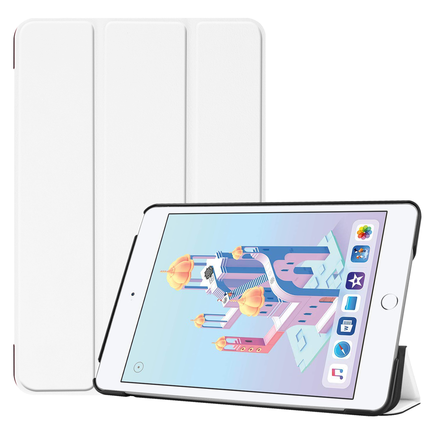 Deksel til ipad mini 7 ,  a17 pu-lærdeksel, stativ til nettbrett, bunndeksel til ipad mini 6, deksel til ipad mini 7 , 8.3- tommers: Tolv / Russet