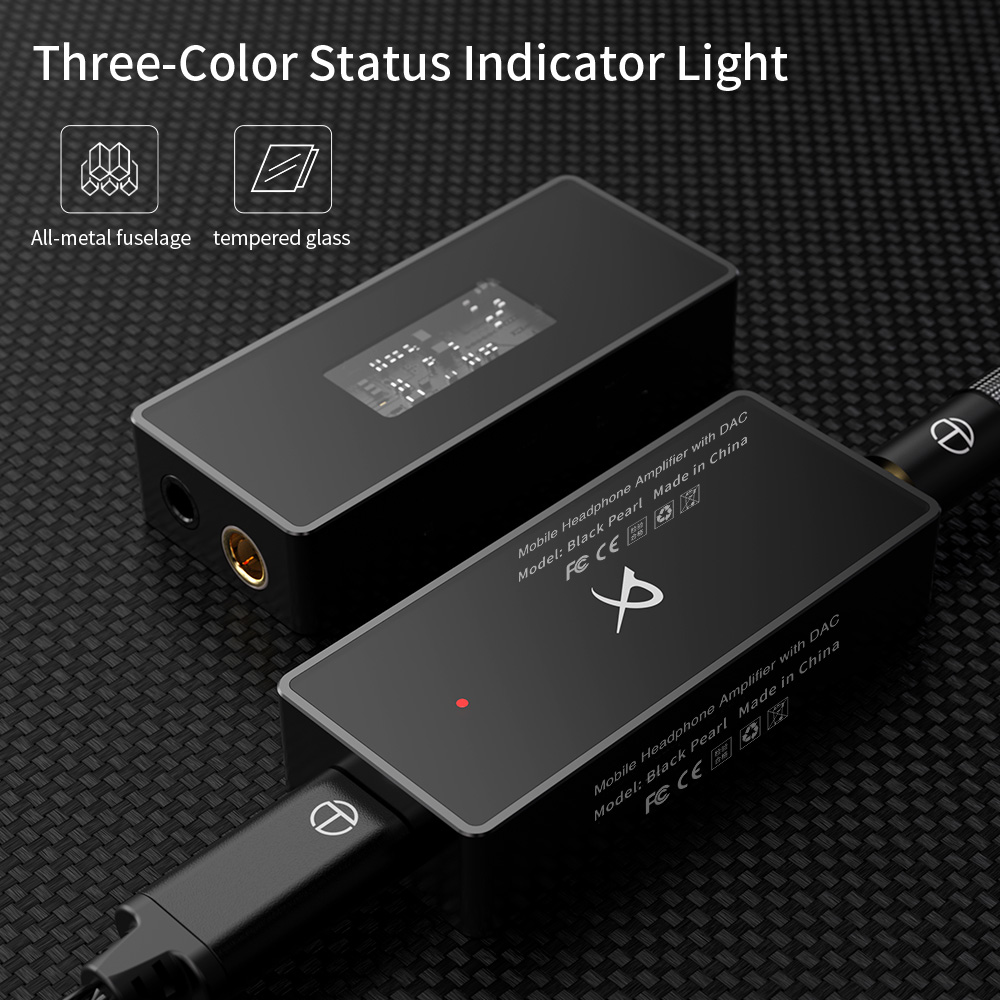 TRN Black Pearl DAC Hi-Fi DAC/Amp chip amplificador de auriculares