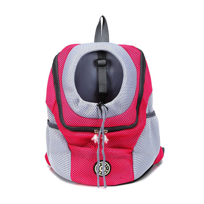 Hund Transport Rucksack Hund Tragetasche Haustier Für Kleine Hunde Reisen Atmungsaktive Hund Träger Welpen Träger Haustiere Tragen Liefert: S / Feld Grün